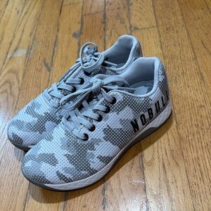 NOBULL Light Gray Camo Trainers